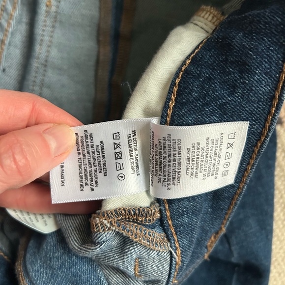 DL1961 Patti Straight vintage high rise ankle two tone jeans - Picture 5 of 6